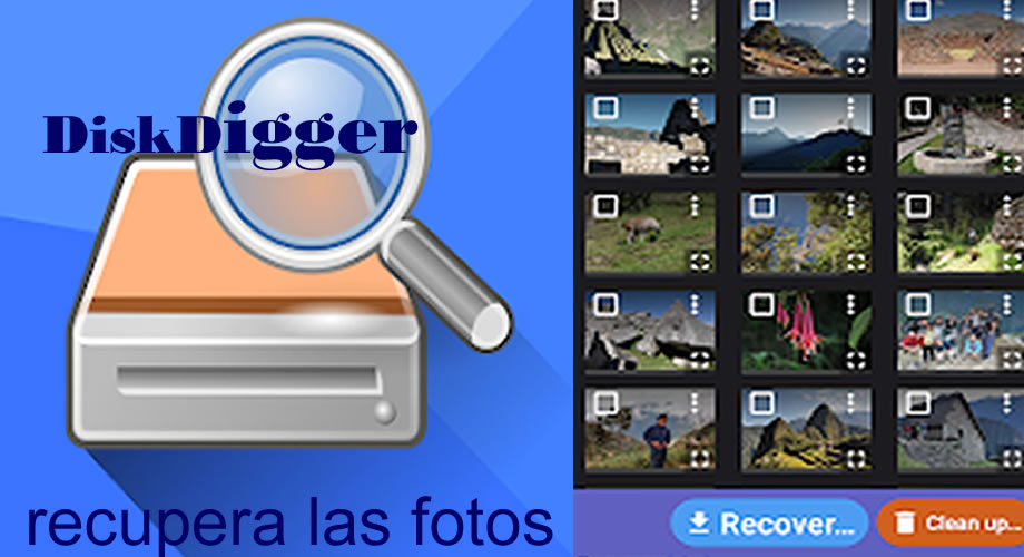 DiskDigger recupera las fotos zonapli