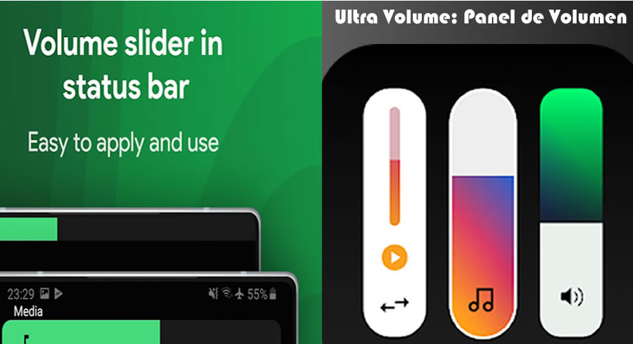 Volume slider